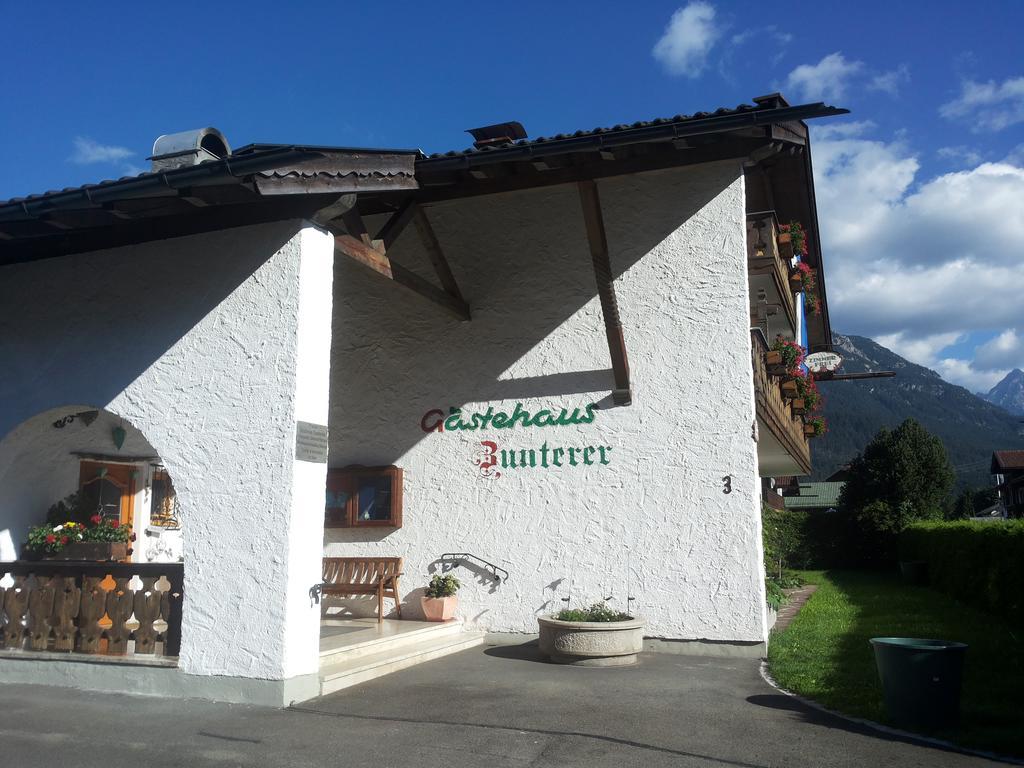 Gaestehaus Zunterer Wallgau Eksteriør bilde